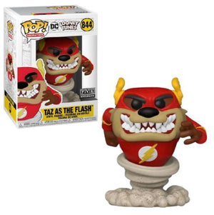Funko Pop! Animation: DC Looney Tunes - Taz As The Flash (FYE Exclusive) #844 - Sweets and Geeks