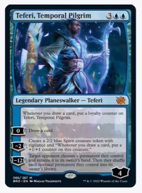 Teferi, Temporal Pilgrim - The Brothers' War	- #066/287 - Sweets and Geeks
