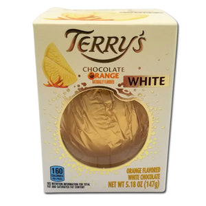 Terry's White Chocolate Orange 5oz - Sweets and Geeks