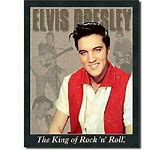 Elvis - Portrait Tin Sign - Sweets and Geeks