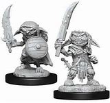 Pathfinder Deep Cuts Unpainted Miniatures: W13 Goblin Fighter Male - Sweets and Geeks