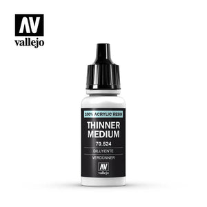 Auxiliary Products: Thinner Medium (17ml) - Sweets and Geeks
