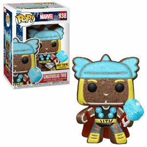 Funko POP! Holiday: Marvel - Gingerbread Thor (Diamond Collection) (Hot Topic Exclusive) #938 - Sweets and Geeks