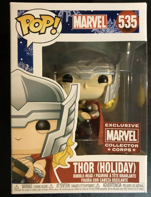 Funko Pop: Marvel - Thor (Holiday) Marvel Collector Corps Exclusive #535 - Sweets and Geeks