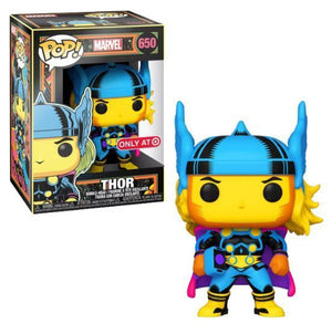 Funko Pop! Marvel - Thor (Black Light Series) (Target Exclusive) #650 - Sweets and Geeks
