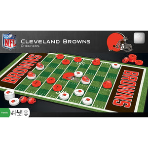 Cleveland Browns Checkers - Sweets and Geeks