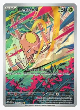Toedscool (Illustration Rare) SV01: Scarlet & Violet Base Set # 201/198 - Sweets and Geeks