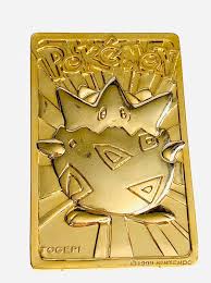 Pokemon 23K Gold-Plated Card - Togepi w/ Ball Sweets and Geeks Pokemon 23K Gold-Plated Card - Togepi w/ Ball Sweets and Geeks