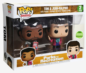 Funko Pop Television: Parks and Recreation - Tom & Jean-Ralphio (2018 Spring Convention) 2 Pack - Sweets and Geeks