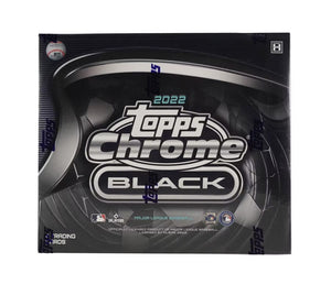 2022 Topps Chrome Black Baseball Hobby Box - Sweets and Geeks