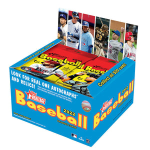 2022 Topps Heritage Baseball Retail Display Box - Sweets and Geeks