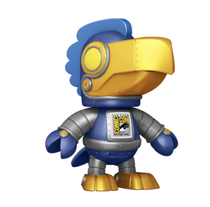 Funko Pop! Ad Icons: San Diego Comic Con - Toucan (Metallic Robot) (Blue) [2021 Fall Limited Edition] #126 - Sweets and Geeks