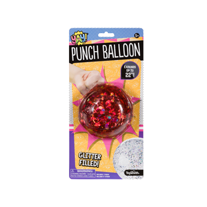 Glitter Jumbo Punch Balloon - Sweets and Geeks