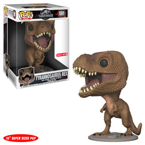 Funko Pop Movies: Jurassic World Fallen Kingdom - Tyrannosaurus Rex (10 inch) Target Exclusive #591 - Sweets and Geeks