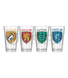 Harry Potter 4pc Pint Glass Set - Sweets and Geeks