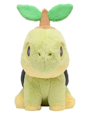 Turtwig Japanese Pokémon Center Fluffy Hugging Plush - Sweets and Geeks