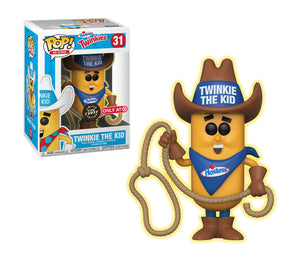 Funko Pop Ad Icons: Hostess Twinkies - Twinkie the Kid (Glow in the Dark)(Logo Bandana) Target Exclusive #31 - Sweets and Geeks