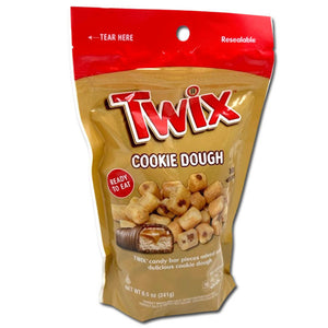 Twix Cookie Dough Stand Up Bag 8.5oz - Sweets and Geeks