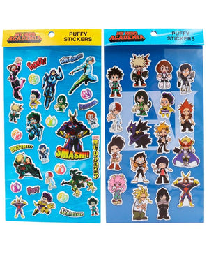 My Hero Academia - Puffy Stickers - Sweets and Geeks