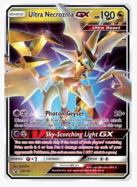 Ultra Necrozma GX - SM126 SM Promos # SM126 - Sweets and Geeks