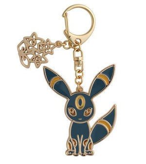 Umbreon Japanese Pokémon Center Eevee Collection Metal Keychain - Sweets and Geeks