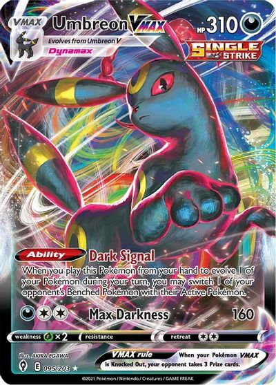 umbreon pokemon card ex Umbreon VMAX (Ultra)