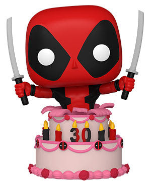 Funko POP! Marvel: Deadpool 30th - Deadpool in Cake (Preorder) - Sweets and Geeks