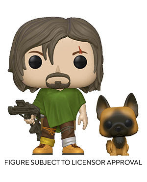 Funko Pop! & Buddy: Walking Dead - Daryl with Dog (Preorder 2021) - Sweets and Geeks