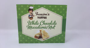Francine's Toffee - White Chocolate Macadamia Nut - Sweets and Geeks