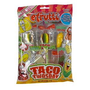 Efrutti Taco Twosday 2.7oz Bag - Sweets and Geeks