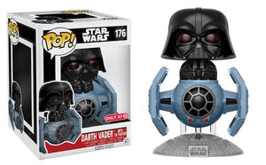 Funko Pop Movies: Star Wars - Darth Vader with Tie Fighter (Target Exclusive) #176 - Sweets and Geeks