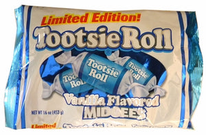 Vanilla Tootsie Rolls 16oz - Sweets and Geeks