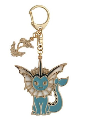 Vaporeon Japanese Pokémon Center Eevee Collection Metal Keychain - Sweets and Geeks