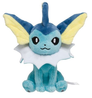 Vaporeon Japanese Pokémon Center Fit Plush - Sweets and Geeks