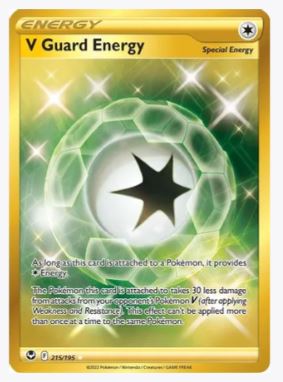 V Guard Energy (Secret) SWSH12: Silver Tempest # 215/195 - Sweets and Geeks