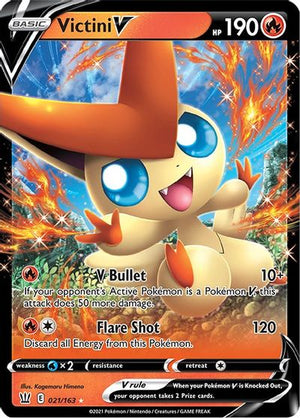 Victini V SWSH05: Battle Styles # 021/163 - Sweets and Geeks