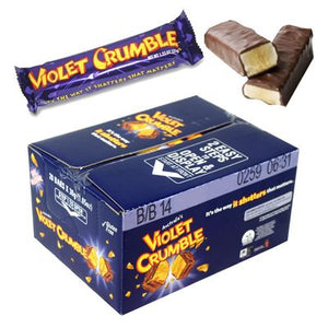 Violet Crumble Milk Chocolate Bar 1.05 - Sweets and Geeks
