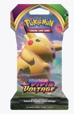 Vivid Voltage Sleeved Booster Pack - Sweets and Geeks