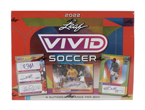 2022 Leaf Vivid Soccer Hobby Box - Sweets and Geeks