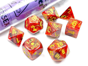 Vortex Polyhedral Lab Dice Tube (7 Dice) - Sweets and Geeks