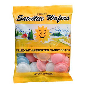 SATELLITE WAFERS 1.23 oz. PEG BAG - Sweets and Geeks