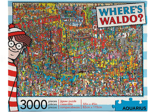 Where's Waldo 3,000pc Puzzle - Sweets and Geeks