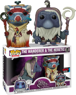 Funko Pop Television: The Dark Crystal Age of Resistance - The Wanderer & The Heretic (2019 Fall Convention) (2-Pack) - Sweets and Geeks