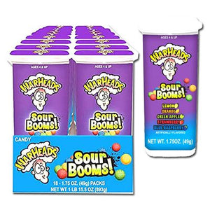 Warheads Sour Booms 1.75oz - Sweets and Geeks