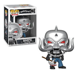 Funko Pop Rocks: Motorhead - Warpig (Metallic) #163 - Sweets and Geeks