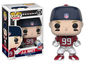 Funko Pop! Football: Houston Texans - J.J. Watt (Wave 3) #51 - Sweets and Geeks