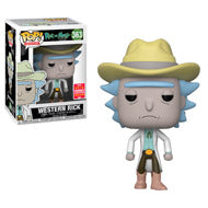 Funko Pop Animation: Rick and Morty - Western Rick (2018 Spring Convention) #363 - Sweets and Geeks
