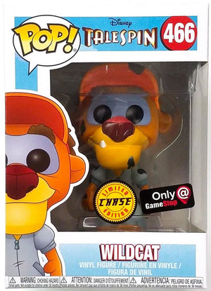 Funko Pop Disney: Talespin - Wildcat (Oil Stains) (Chase) (GameStop Exclusive) #466 - Sweets and Geeks