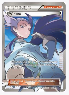 Winona (Full Art) XY - Roaring Skies # 108/108 - Sweets and Geeks