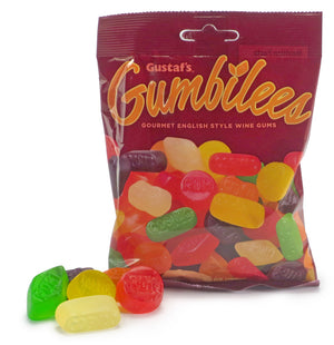 GUSTAFS GUMBILEES GOURMET WINE GUMS PEG BAG - Sweets and Geeks